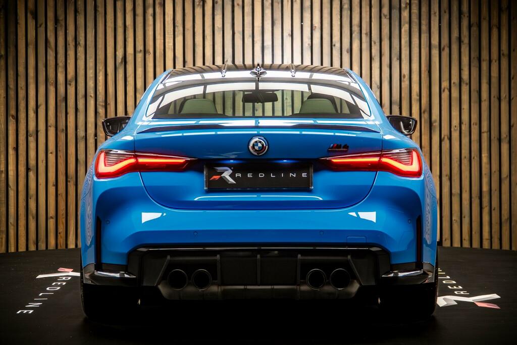 BMW M4 3.0 Biturbo Competition Steptronic M Xdrive Euro 6 FV72YGM Blue #6