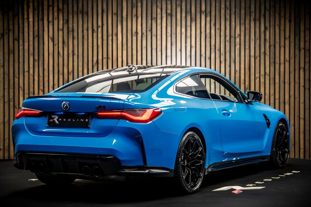 BMW M4 3.0 Biturbo Competition Steptronic M Xdrive Euro 6 FV72YGM Blue #4