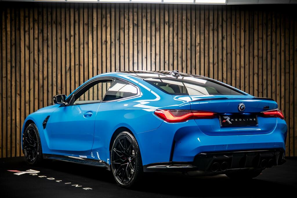 BMW M4 3.0 Biturbo Competition Steptronic M Xdrive Euro 6 FV72YGM Blue #3