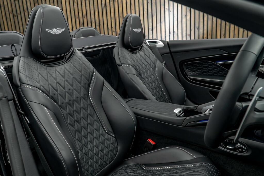 Aston Martin DB12 4.0 V8 Volante Euro 6 Ss Black #3