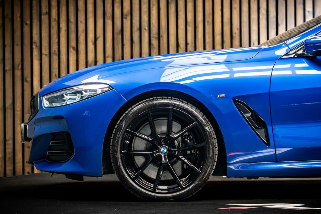 BMW 8 Series Coupe Blue #9