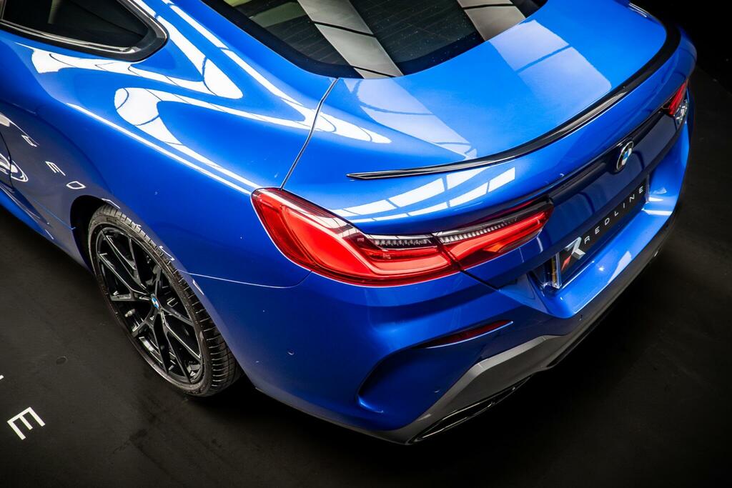 BMW 8 Series Coupe Blue #19