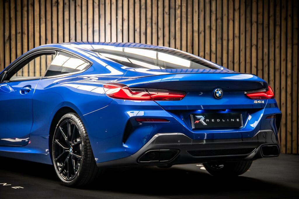 BMW 8 Series Coupe Blue #20