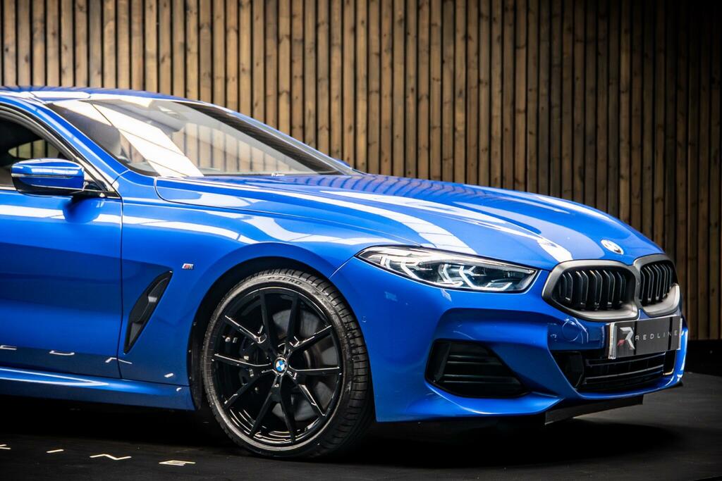 BMW 8 Series Coupe Blue #10