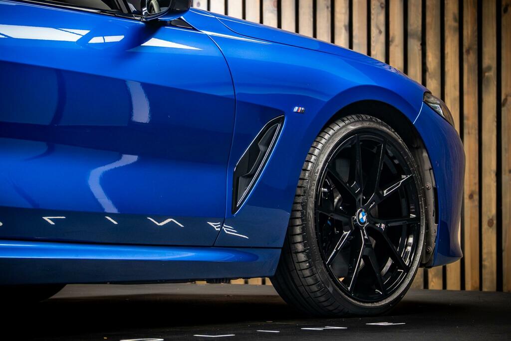 BMW 8 Series Coupe Blue #14