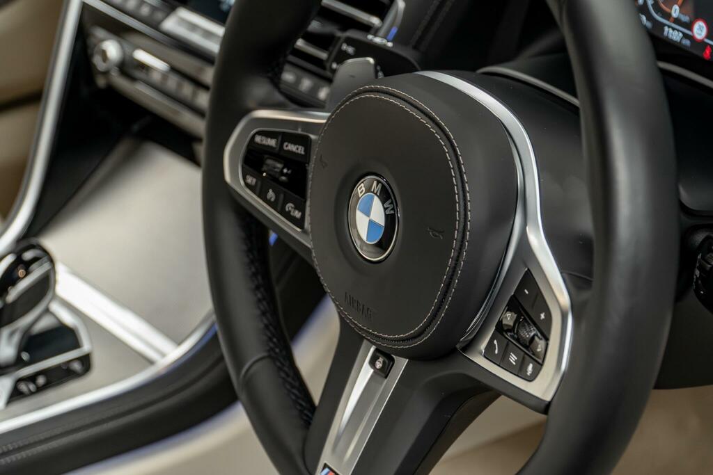 BMW 8 Series Coupe Blue #36