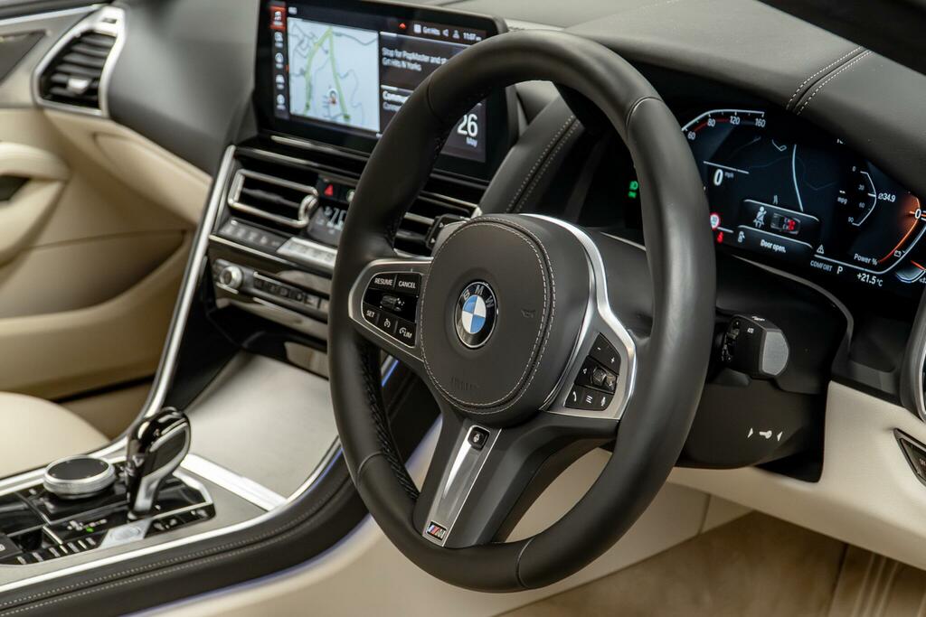 BMW 8 Series Coupe Blue #28