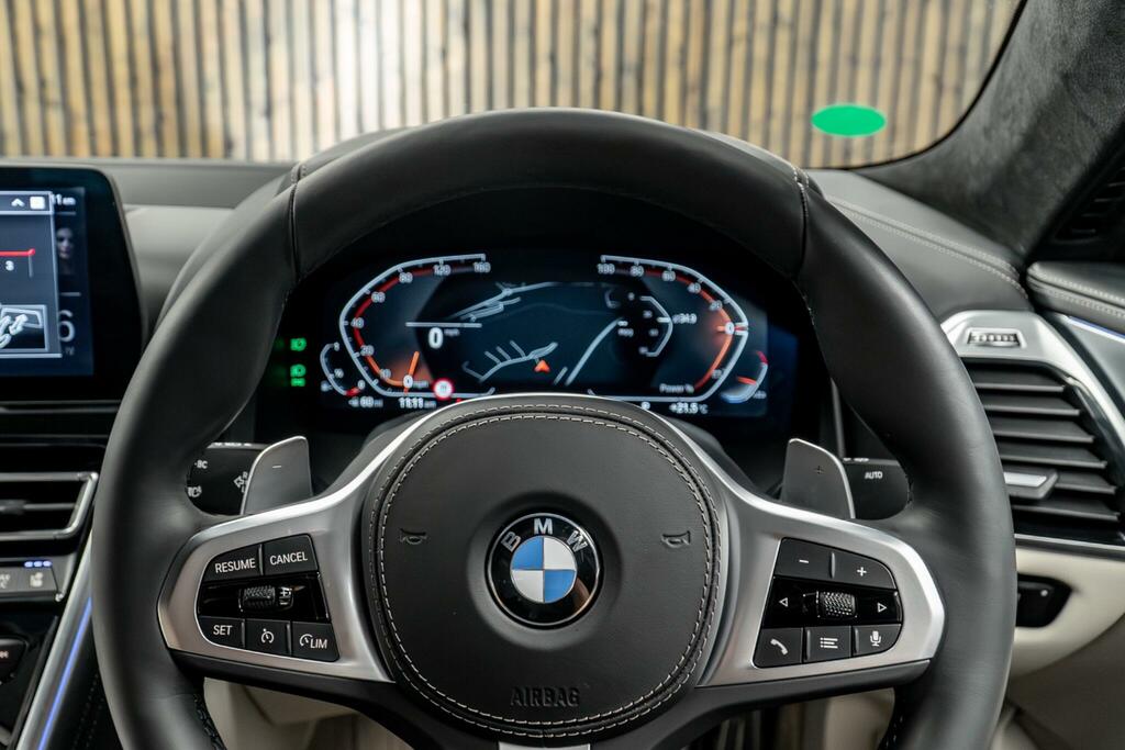 BMW 8 Series Coupe Blue #33