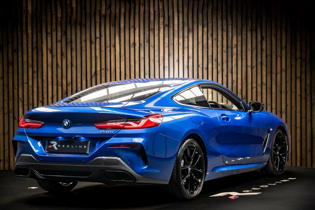 BMW 8 Series 3.0 840I M Sport Steptronic Euro 6 Ss Blue #4