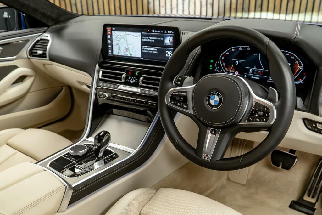 BMW 8 Series Coupe Blue #23