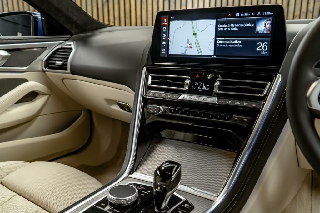 BMW 8 Series Coupe Blue #25