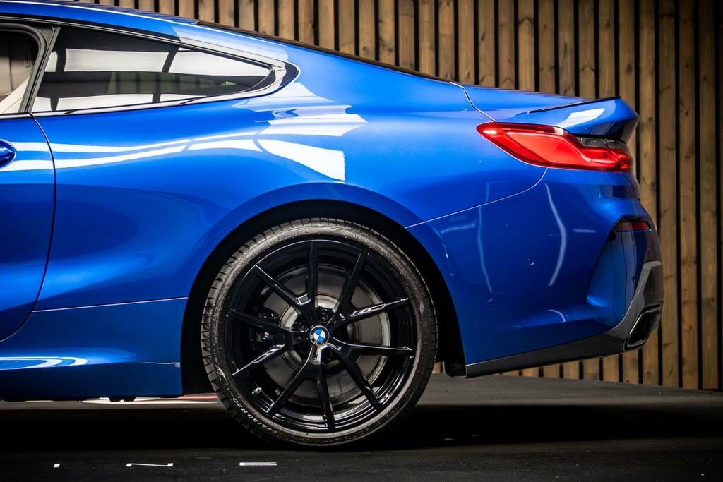 BMW 8 Series Coupe Blue #18
