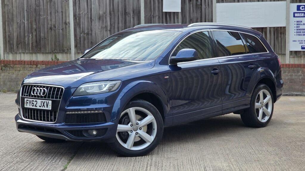 Audi Q7 Suv 3.0 Tdi V6 S Line Tiptronic Quattro Euro 5 S Blue