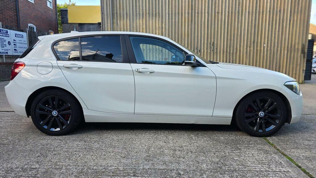 BMW 1 Series Hatchback 1.6 116D Ed Efficientdynamics Euro 5 S RV13WND White #5