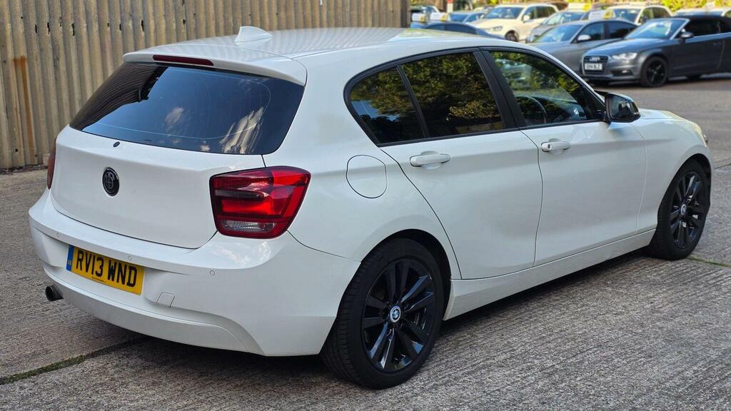 BMW 1 Series Hatchback 1.6 116D Ed Efficientdynamics Euro 5 S RV13WND White #6