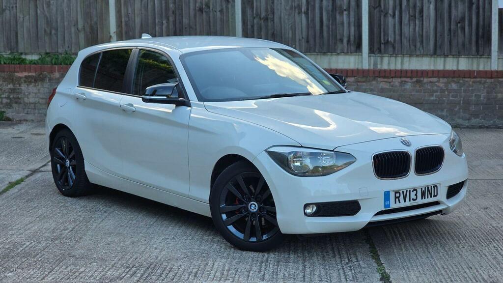 BMW 1 Series Hatchback 1.6 116D Ed Efficientdynamics Euro 5 S White