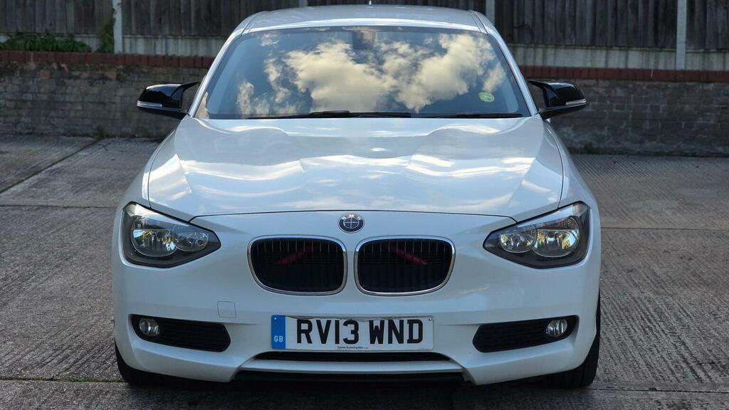 BMW 1 Series Hatchback 1.6 116D Ed Efficientdynamics Euro 5 S RV13WND White #3
