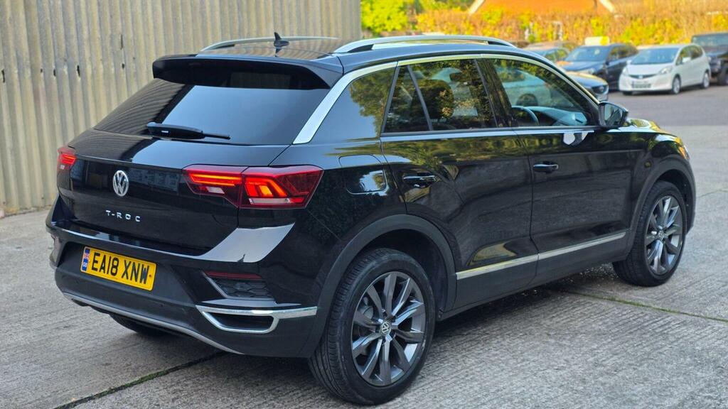 Volkswagen T-Roc Suv 1.5 Tsi Evo Sel Euro 6 Ss 201818 EA18XNW Black #5