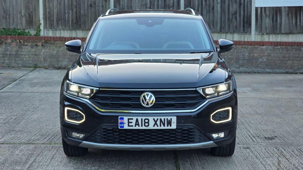 Volkswagen T-Roc Suv 1.5 Tsi Evo Sel Euro 6 Ss 201818 EA18XNW Black #2