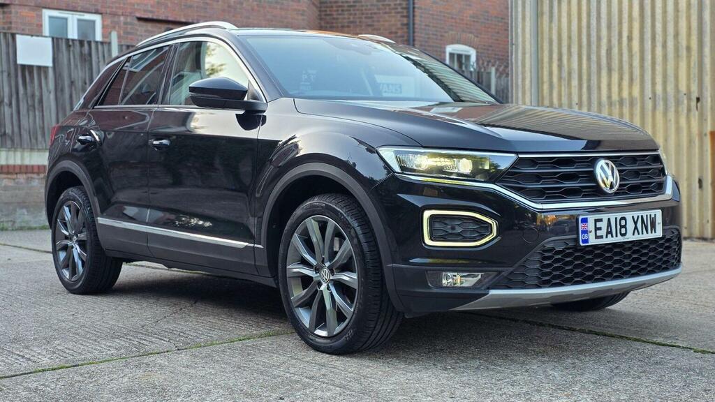 Volkswagen T-Roc Suv 1.5 Tsi Evo Sel Euro 6 Ss 201818 EA18XNW Black #3