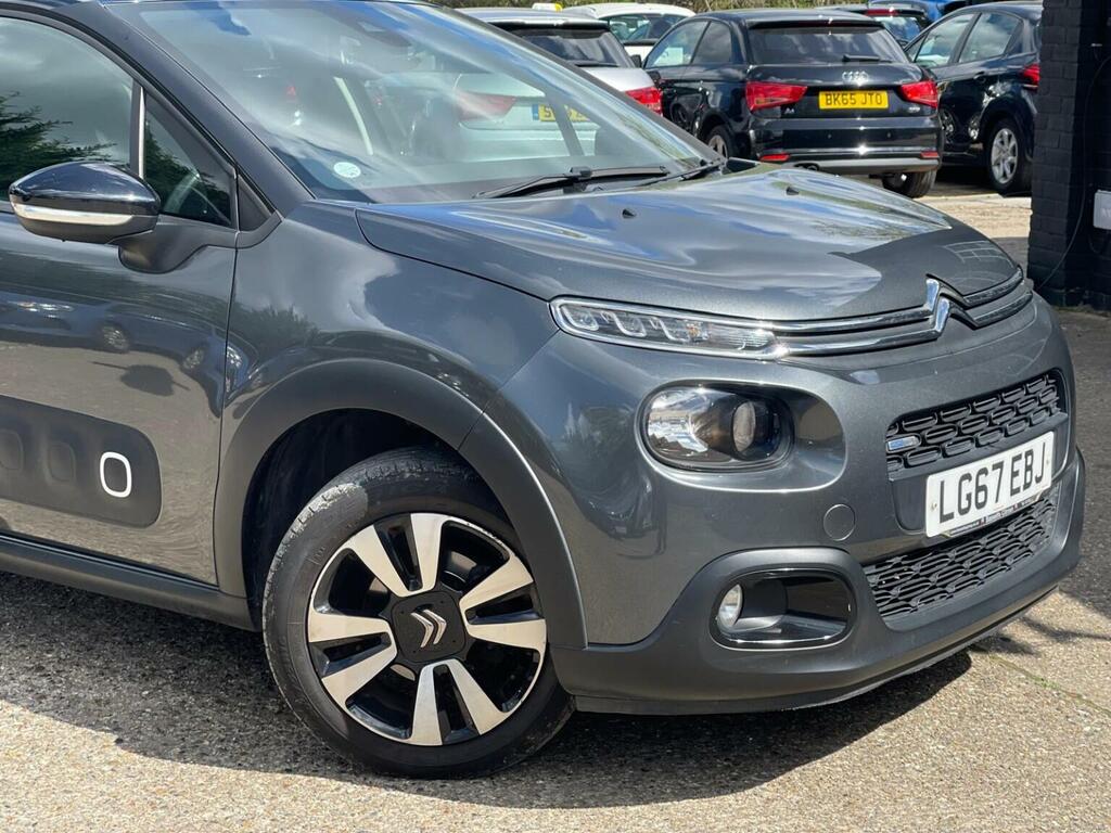 Citroen C3 1.2 Puretech Flair Euro 6 LG67EBJ Grey #3