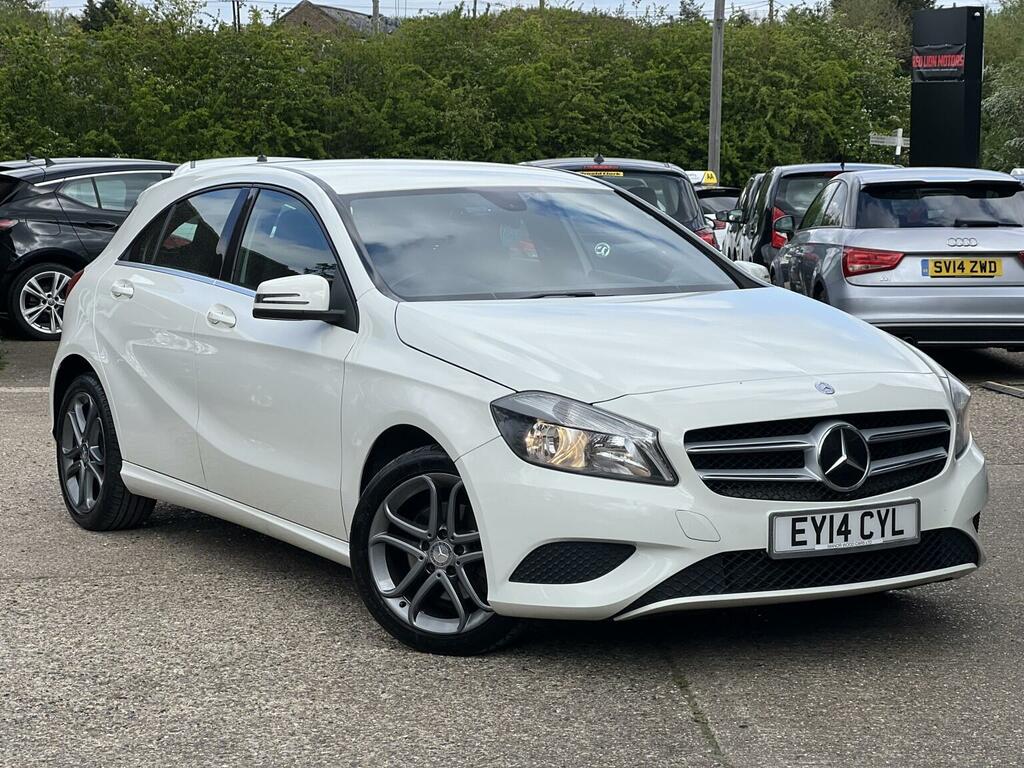 Mercedes-Benz A Class 1.6 A200 Sport Euro 6 Ss EY14CYL White #2