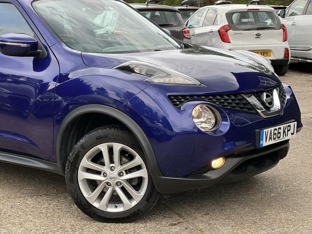 Nissan Juke 1.2 Dig-t N-connecta Euro 6 Ss VA66KPJ Blue #4