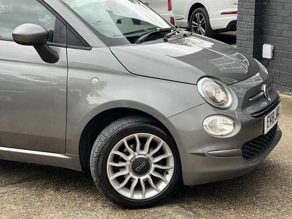 Fiat 500 1.2 Eco Pop Star Euro 6 Ss EY18JNX Grey #4