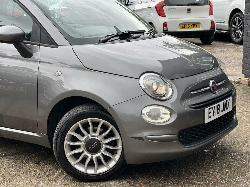 Fiat 500 1.2 Eco Pop Star Euro 6 Ss EY18JNX Grey #3