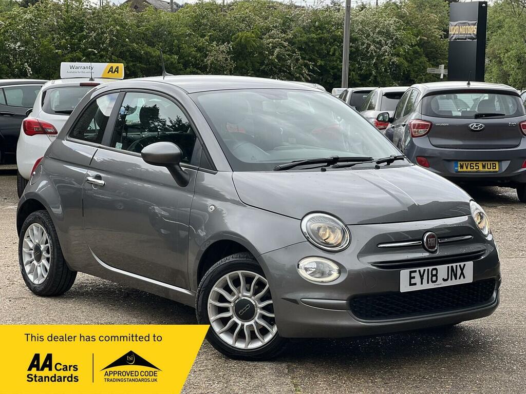 Fiat 500 1.2 Eco Pop Star Euro 6 Ss Grey