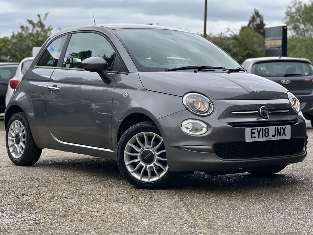 Fiat 500 1.2 Eco Pop Star Euro 6 Ss EY18JNX Grey #2