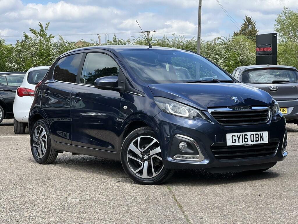 Peugeot 108 1.2 Puretech Allure Euro 6 GY16OBN Blue #3
