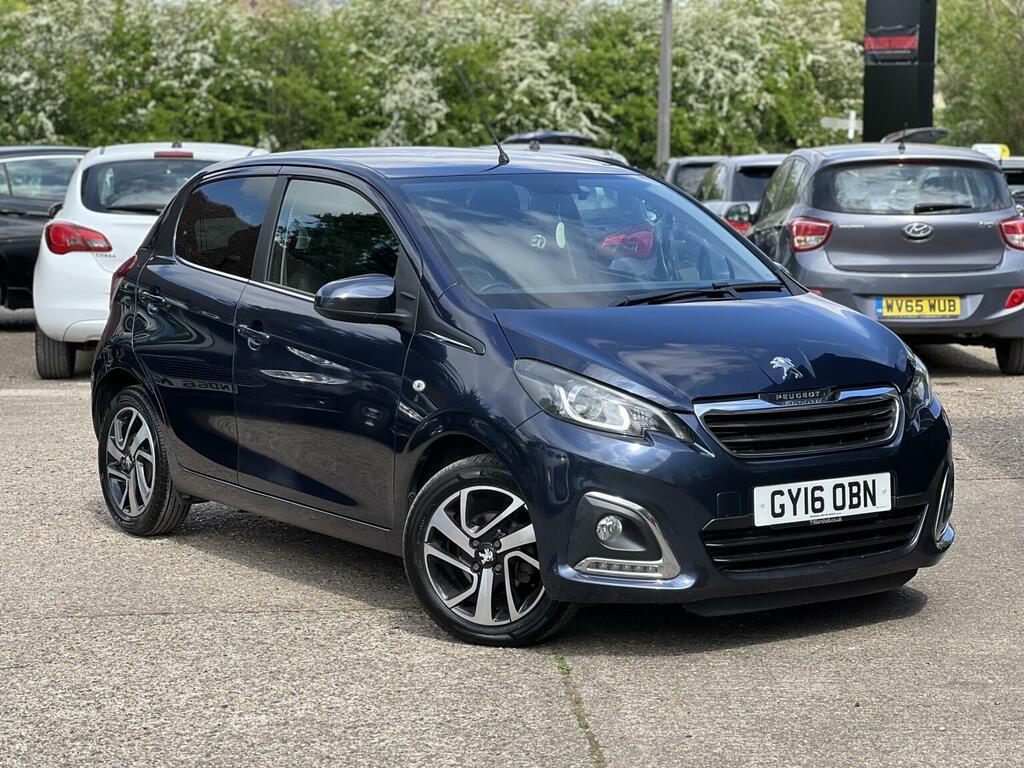 Peugeot 108 1.2 Puretech Allure Euro 6 GY16OBN Blue #2
