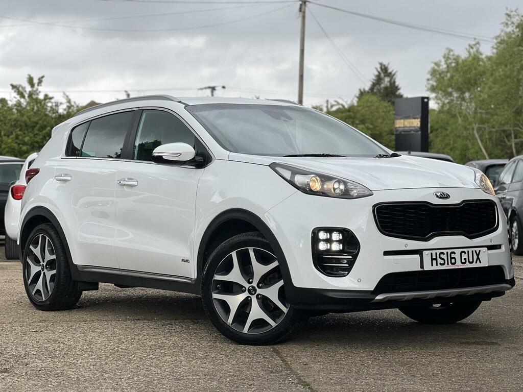 Kia Sportage 1.6 T-gdi Gt-line Awd Euro 6 HS16GUX White #3