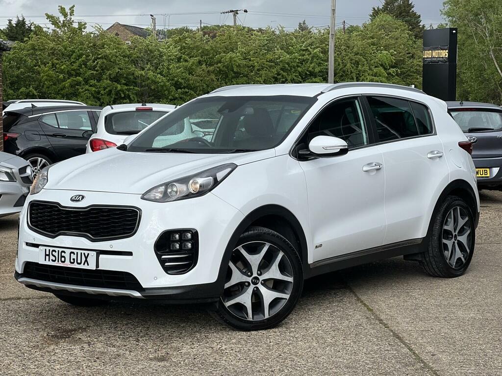 Kia Sportage 1.6 T-gdi Gt-line Awd Euro 6 HS16GUX White #6