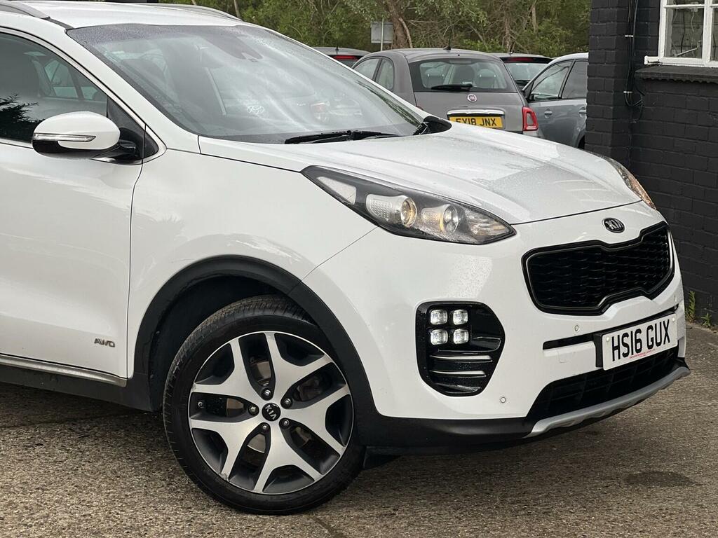 Kia Sportage 1.6 T-gdi Gt-line Awd Euro 6 HS16GUX White #4