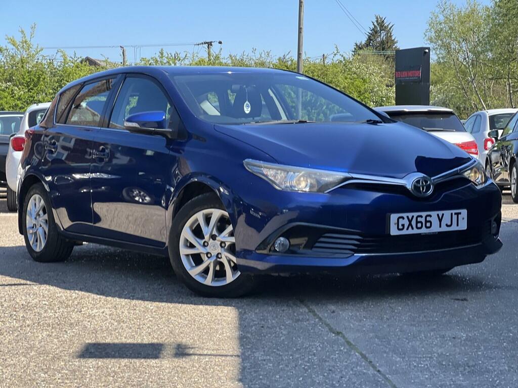 Toyota Auris 1.2 Vvt-i Business Edition Euro 6 Ss GX66YJT Blue #2