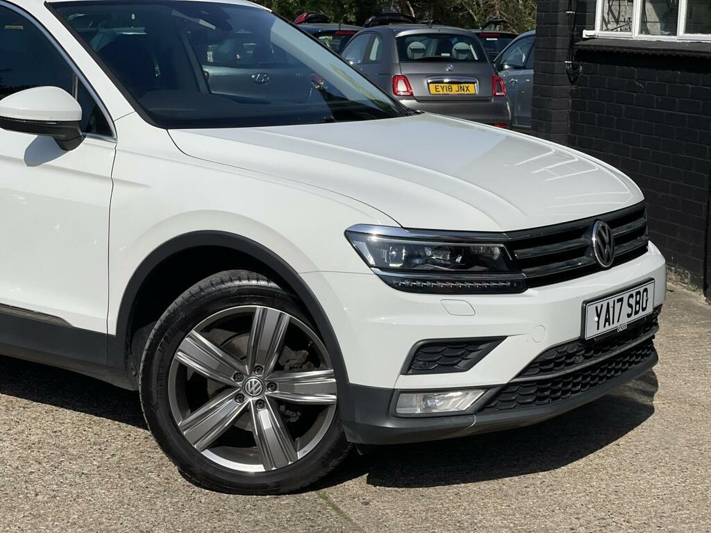 Volkswagen Tiguan 2.0 Tdi Bluemotion Tech Sel Euro 6 Ss YA17SBO White #3