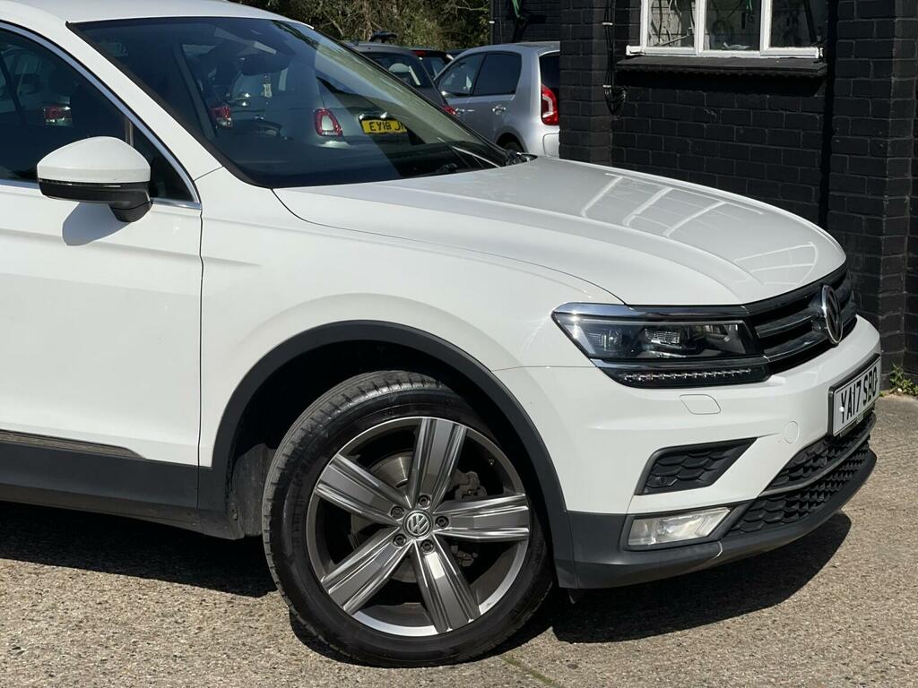 Volkswagen Tiguan 2.0 Tdi Bluemotion Tech Sel Euro 6 Ss YA17SBO White #4