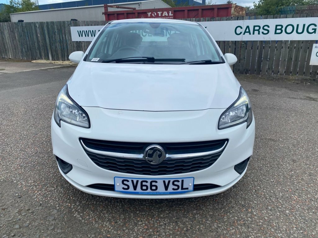 Vauxhall Corsa 1.4L Energy SV66VSL White #4