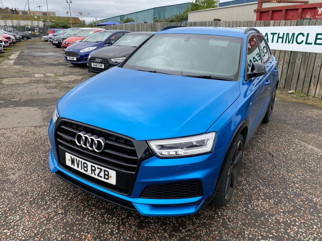 Audi Q3 2L Black Edition WV18RZB Blue #5