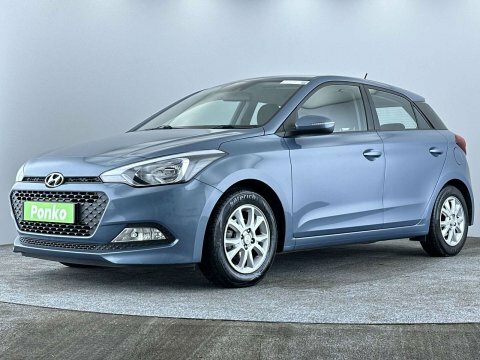 Hyundai I20 2017 67 1.4 WU67TZD Blue #3