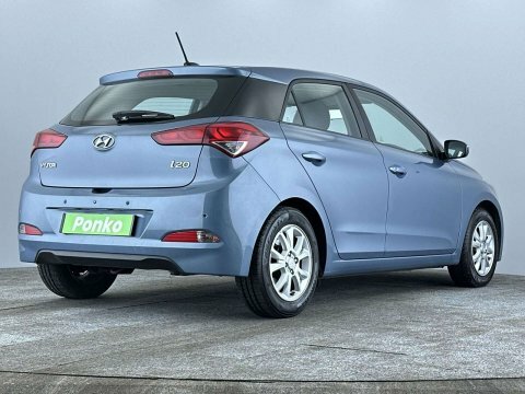 Hyundai I20 2017 67 1.4 WU67TZD Blue #4
