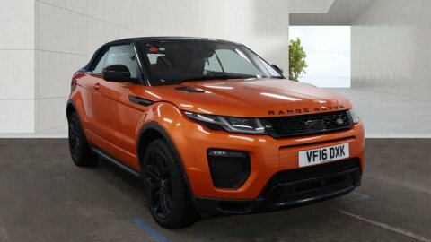 Land Rover Range Rover Evoque 2016 16 2.0 Orange