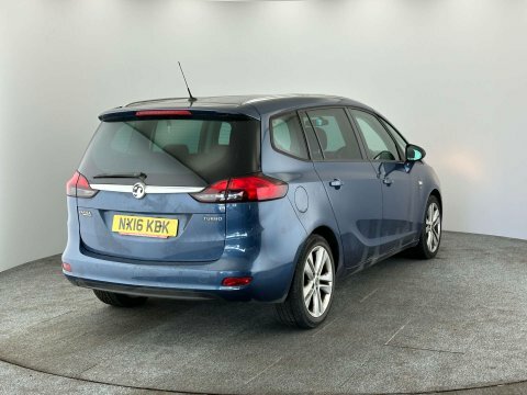 Vauxhall Zafira Tourer Sri T NX16KBK Blue #4