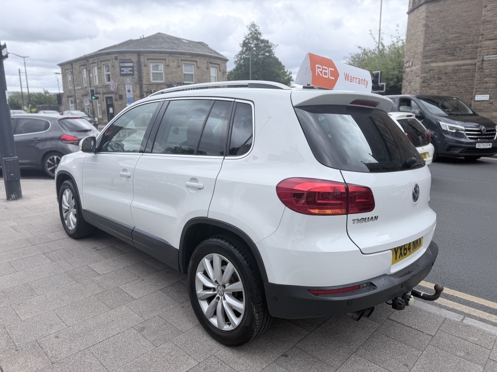 Volkswagen Tiguan 2.0 Match Tdi Bluemotion Technology YX64NKN White #5