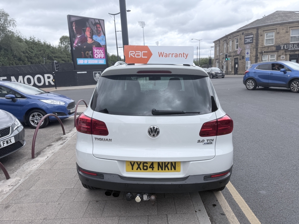 Volkswagen Tiguan 2.0 Match Tdi Bluemotion Technology YX64NKN White #6