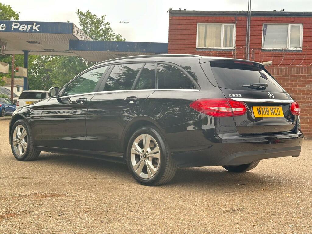 Mercedes-Benz C Class Estate 2.0 C200 Se Executive Edition G-tronic Eur WA18NCO Black #5