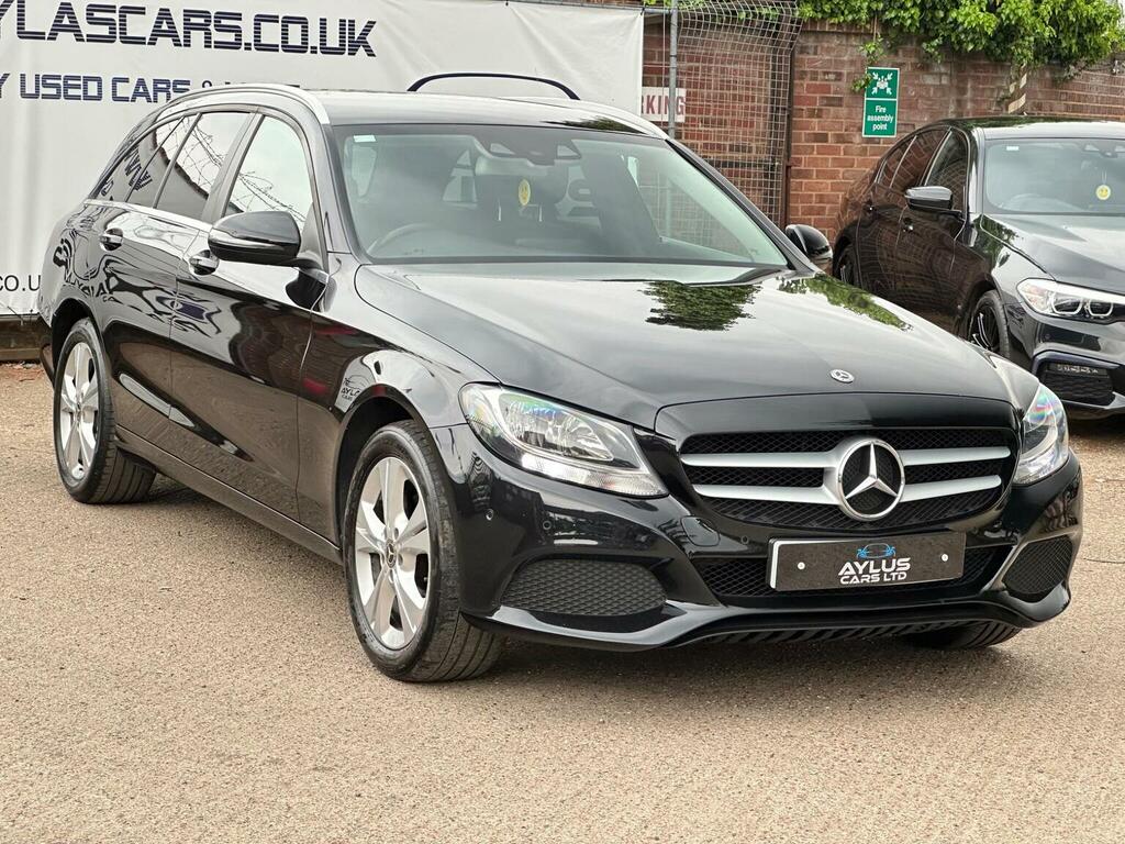 Mercedes-Benz C Class Estate 2.0 C200 Se Executive Edition G-tronic Eur WA18NCO Black #2