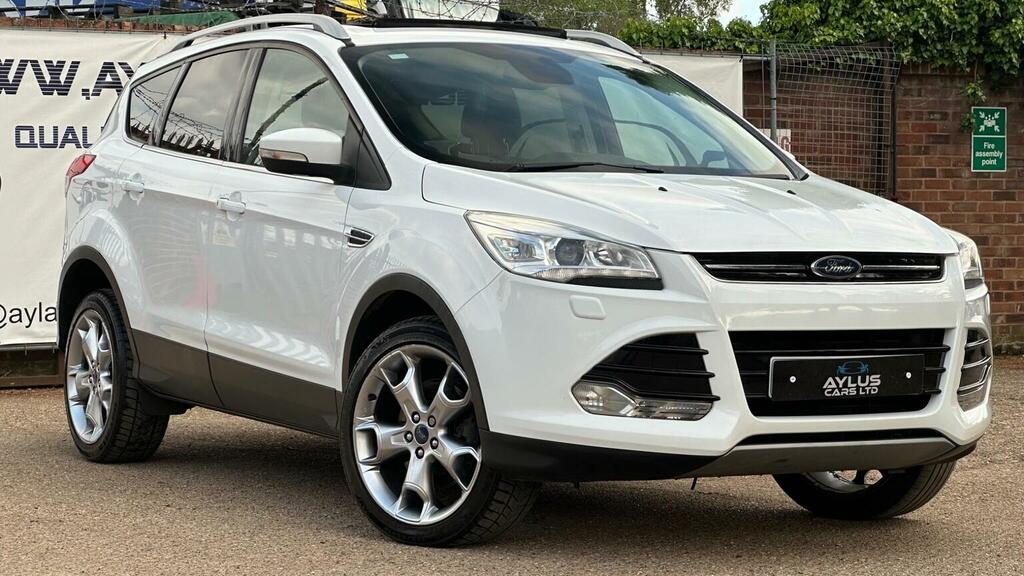 Ford Kuga Suv 2.0 Tdci Titanium X Powershift Awd Euro 6 Ss White